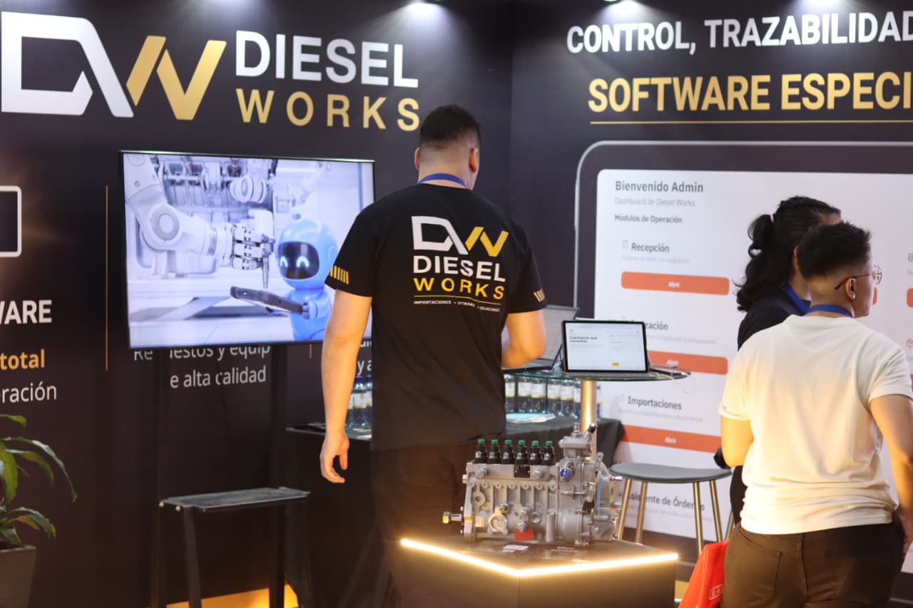 Diesel Works brilló en Expopartes Medellín 2026